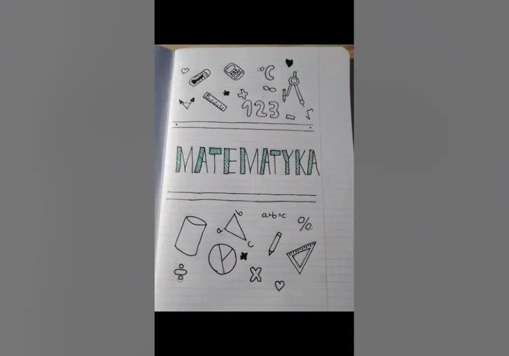 Jak ozdobić pierwszą stronę zeszytu do matematyki, by zachwycała?