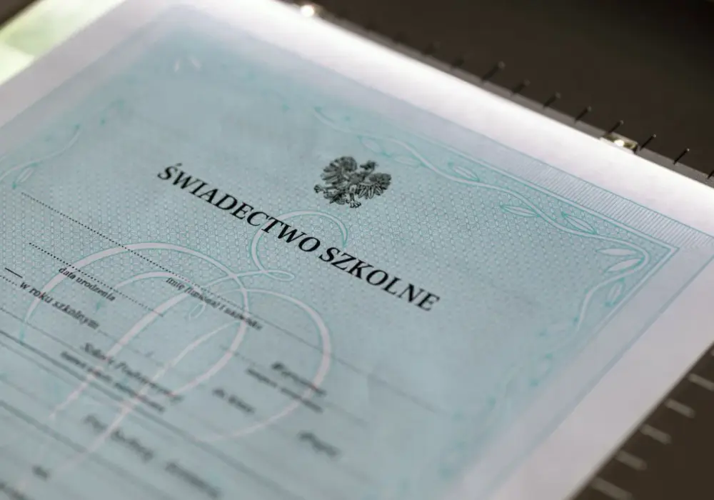 Świadectwo ukończenia szkoły średniej - to nie to samo co matura!