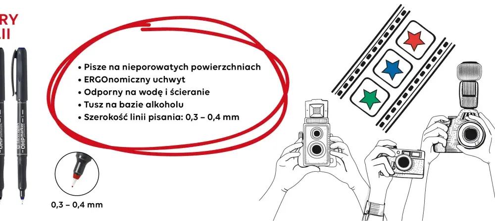 Foliopis permanentny - jak wybrać i pisać trwale na folii?