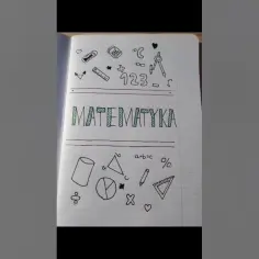 Jak ozdobić pierwszą stronę zeszytu do matematyki, by zachwycała?