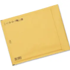 Brązowa koperta bąbelkowa H18, idealna do wysyłki delikatnych przedmiotów. Wymiary koperty H18 zapewniają bezpieczeństwo.