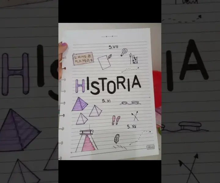 Jak ozdobić pierwszą stronę zeszytu do historii - kreatywne pomysły i inspiracje