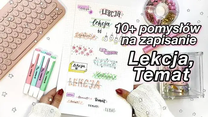 Zdjęcie Jak podpisać zeszyt do polskiego, aby uniknąć zamieszania i zgubienia?