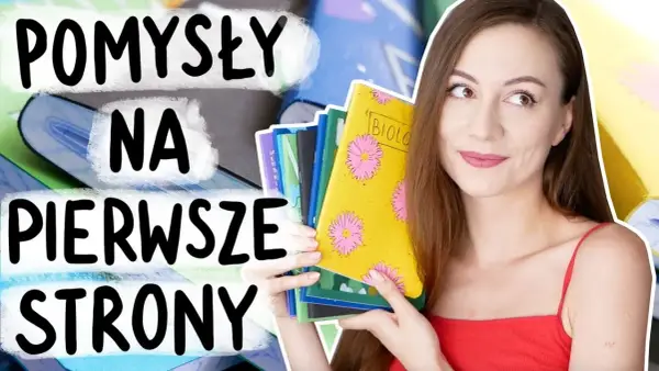 Jak ozdobić pierwszą stronę zeszytu do angielskiego - kreatywne pomysły