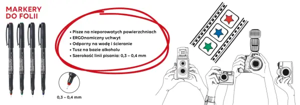 Foliopis permanentny - jak wybrać i pisać trwale na folii?